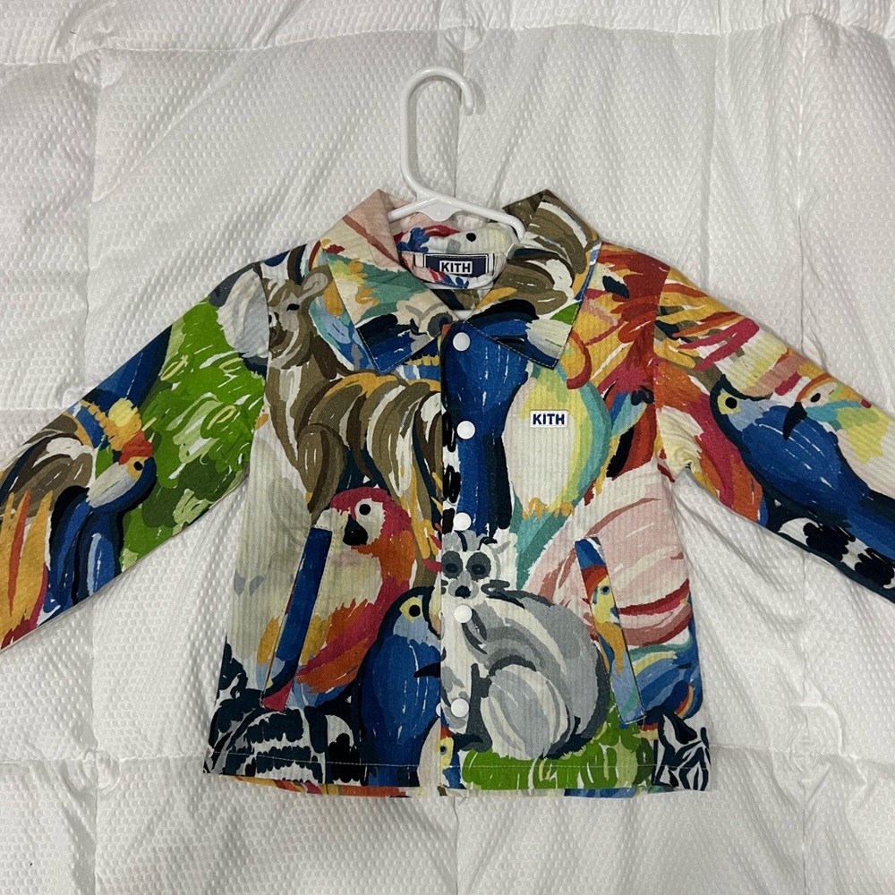 Kith Kids AOP Coach Jacket - Voyage Size 2